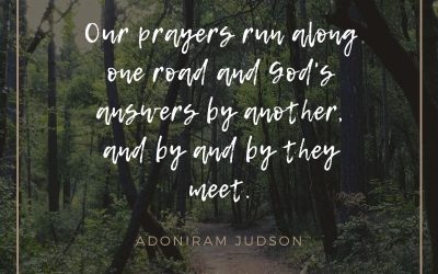 Prayers – Adoniram Judson